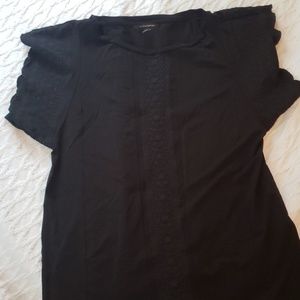 Banana republic xs black blouse